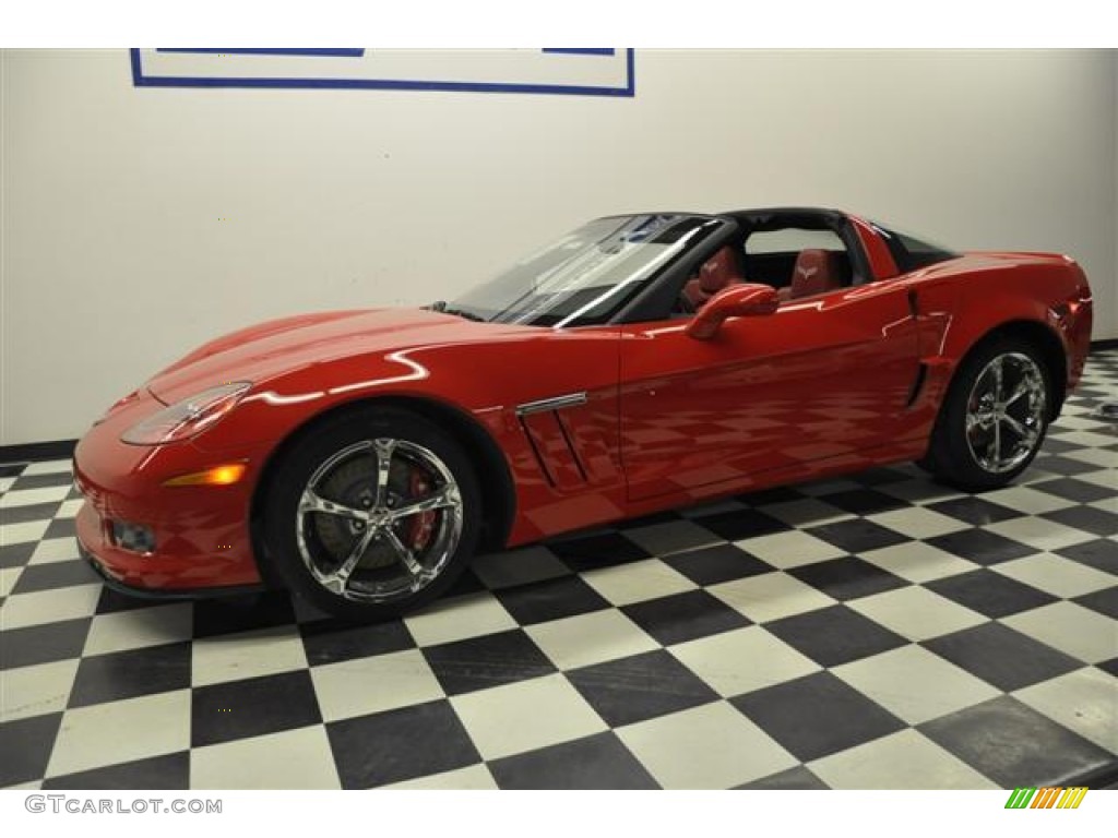 2012 Corvette Grand Sport Coupe - Torch Red / Red/Ebony photo #4