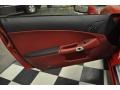 Red/Ebony 2012 Chevrolet Corvette Grand Sport Coupe Door Panel