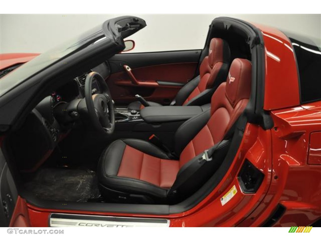 2012 Corvette Grand Sport Coupe - Torch Red / Red/Ebony photo #12