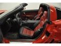 2012 Chevrolet Corvette Red/Ebony Interior Front Seat Photo