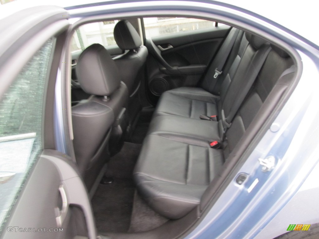 2009 TSX Sedan - Glacier Blue Metallic / Ebony photo #22