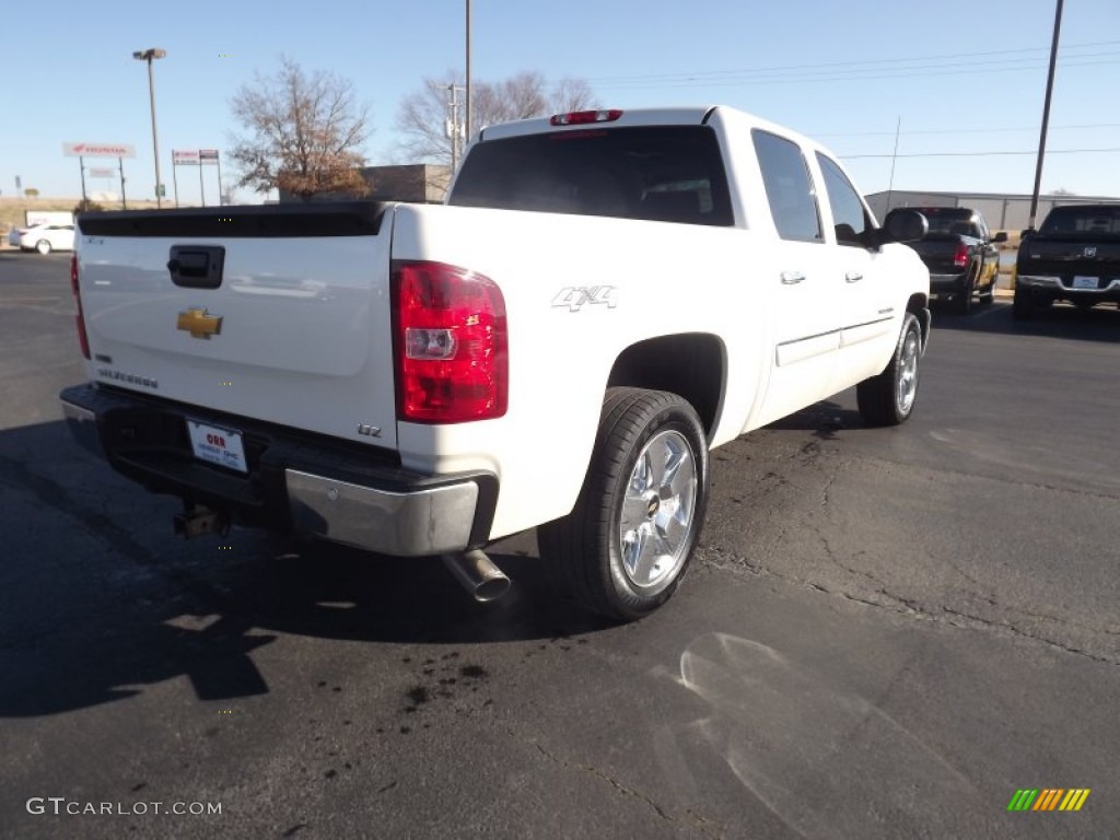 2011 Silverado 1500 LTZ Crew Cab 4x4 - Summit White / Dark Cashmere/Light Cashmere photo #5
