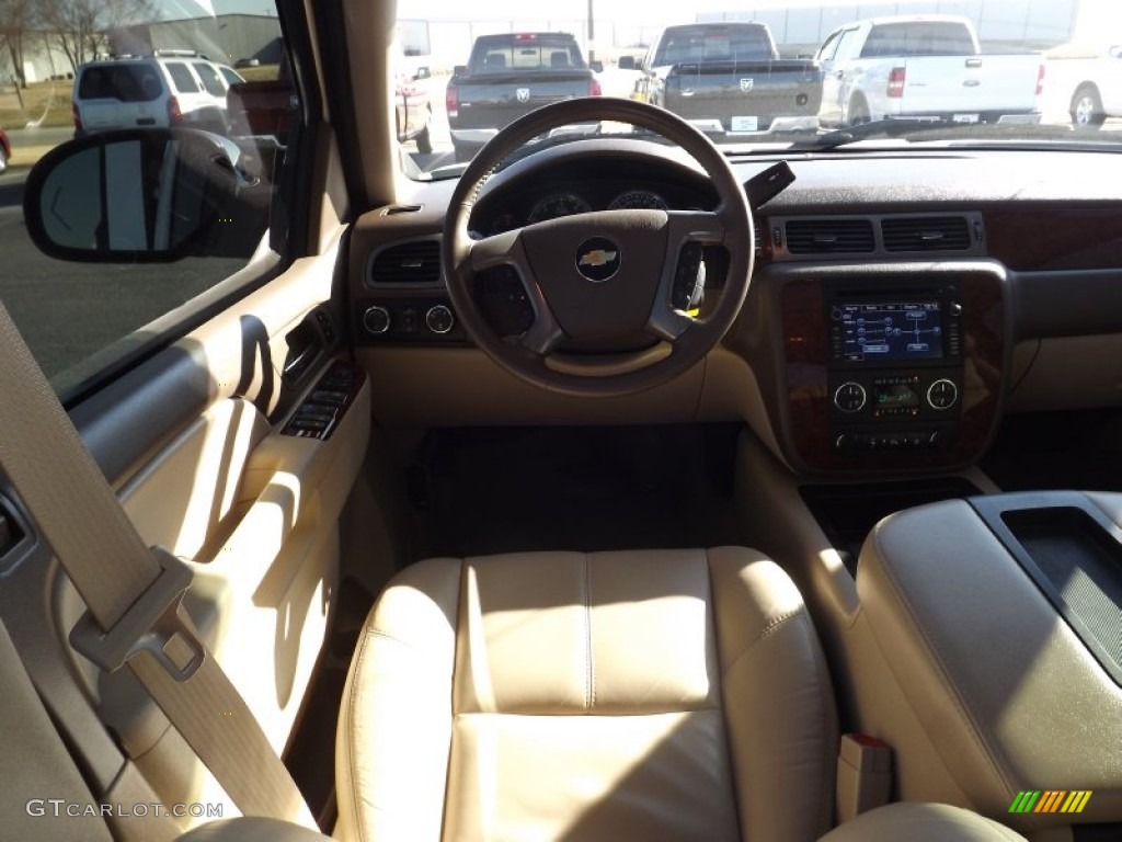2011 Silverado 1500 LTZ Crew Cab 4x4 - Summit White / Dark Cashmere/Light Cashmere photo #9