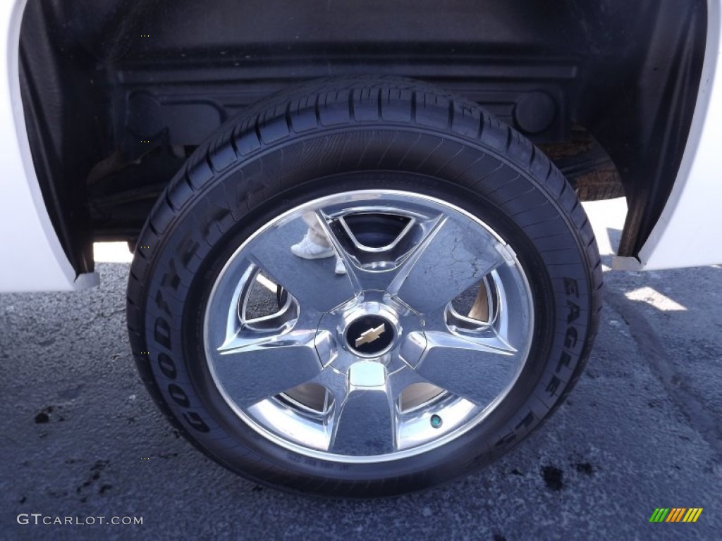 2011 Silverado 1500 LTZ Crew Cab 4x4 - Summit White / Dark Cashmere/Light Cashmere photo #16