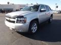 2010 Sheer Silver Metallic Chevrolet Avalanche LT 4x4  photo #1