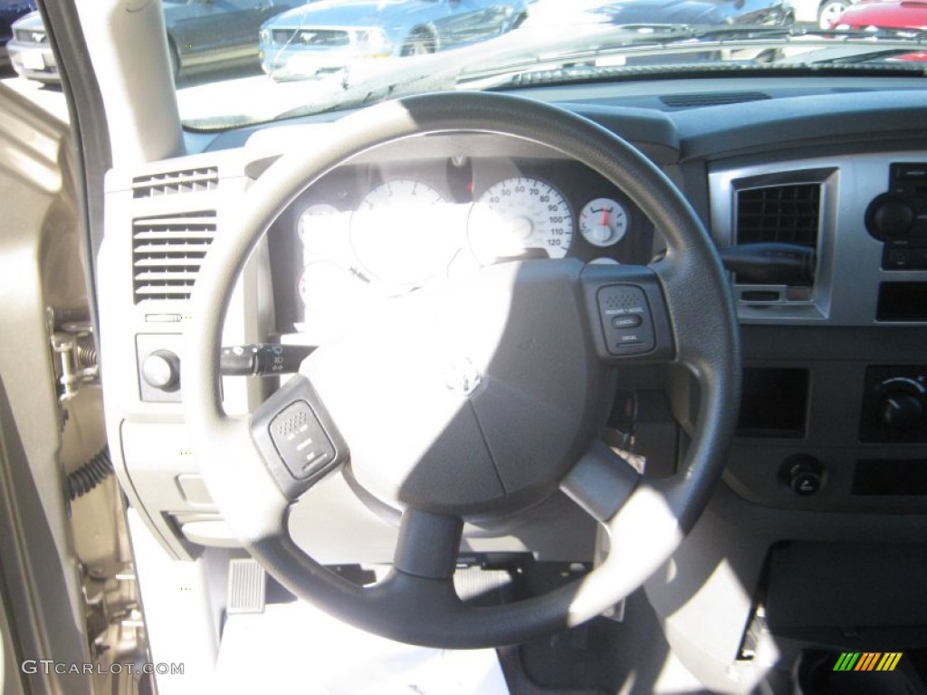 2008 Ram 1500 Lone Star Edition Quad Cab - Light Khaki Metallic / Khaki photo #10