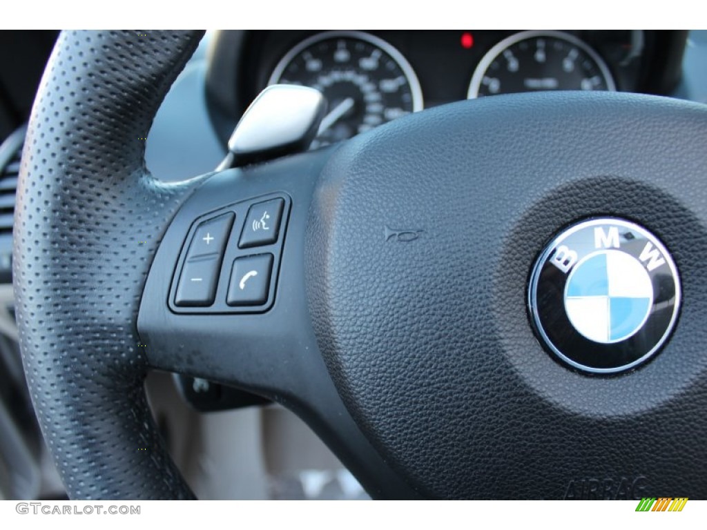 2009 1 Series 135i Convertible - Cashmere Silver Metallic / Taupe photo #15