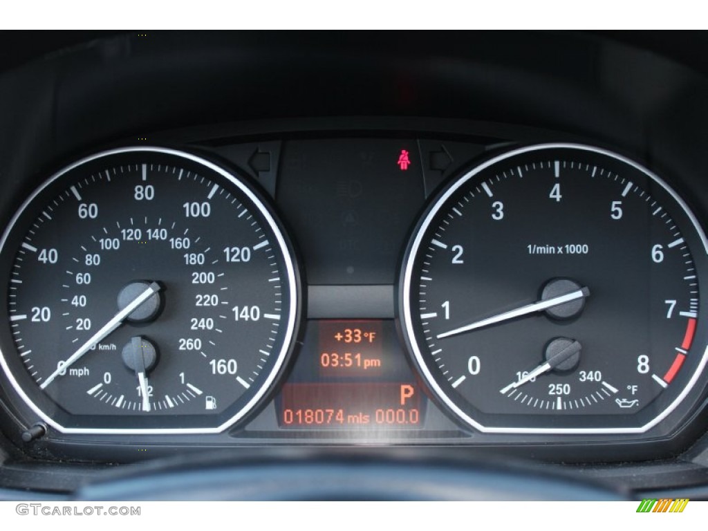 2009 BMW 1 Series 135i Convertible Gauges Photo #59817555