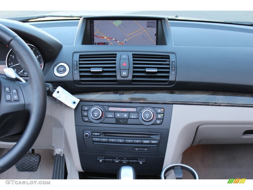 2009 1 Series 135i Convertible - Cashmere Silver Metallic / Taupe photo #18