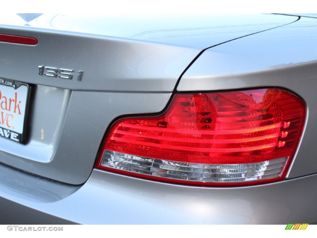 2009 1 Series 135i Convertible - Cashmere Silver Metallic / Taupe photo #21
