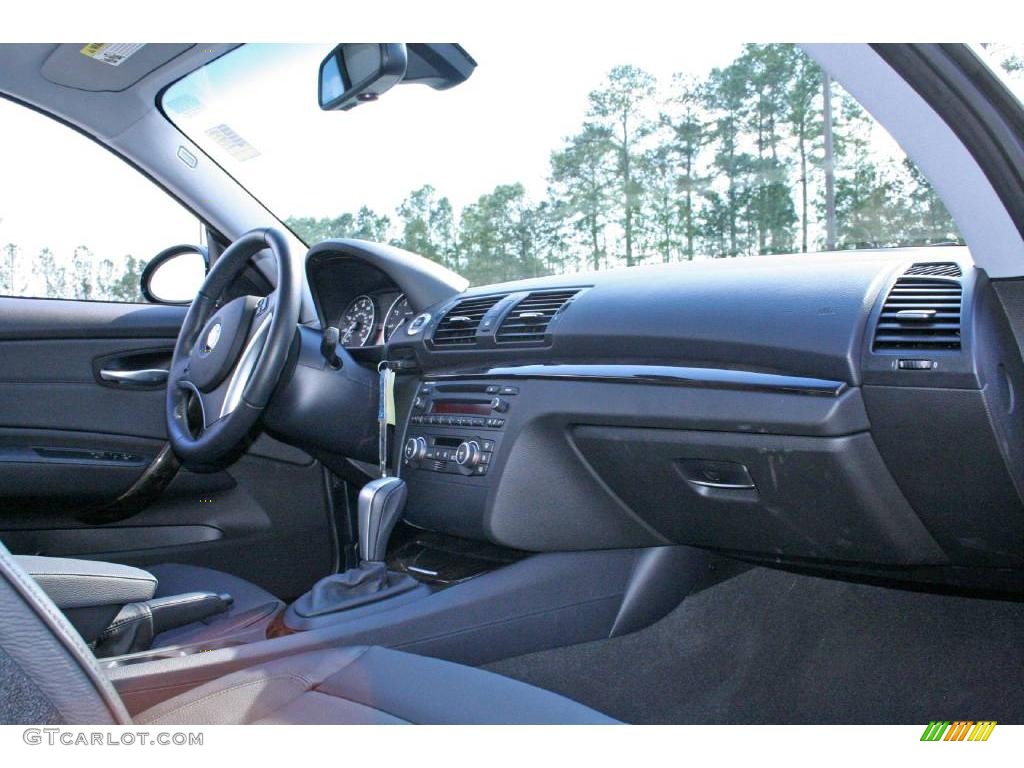 2008 1 Series 128i Coupe - Sedona Red Metallic / Black photo #14