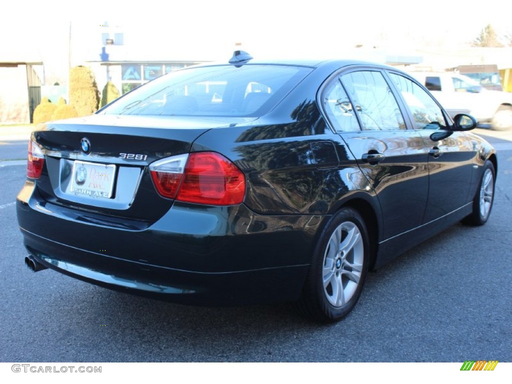 2008 3 Series 328i Sedan - Deep Green Metallic / Terra Dakota Leather photo #5