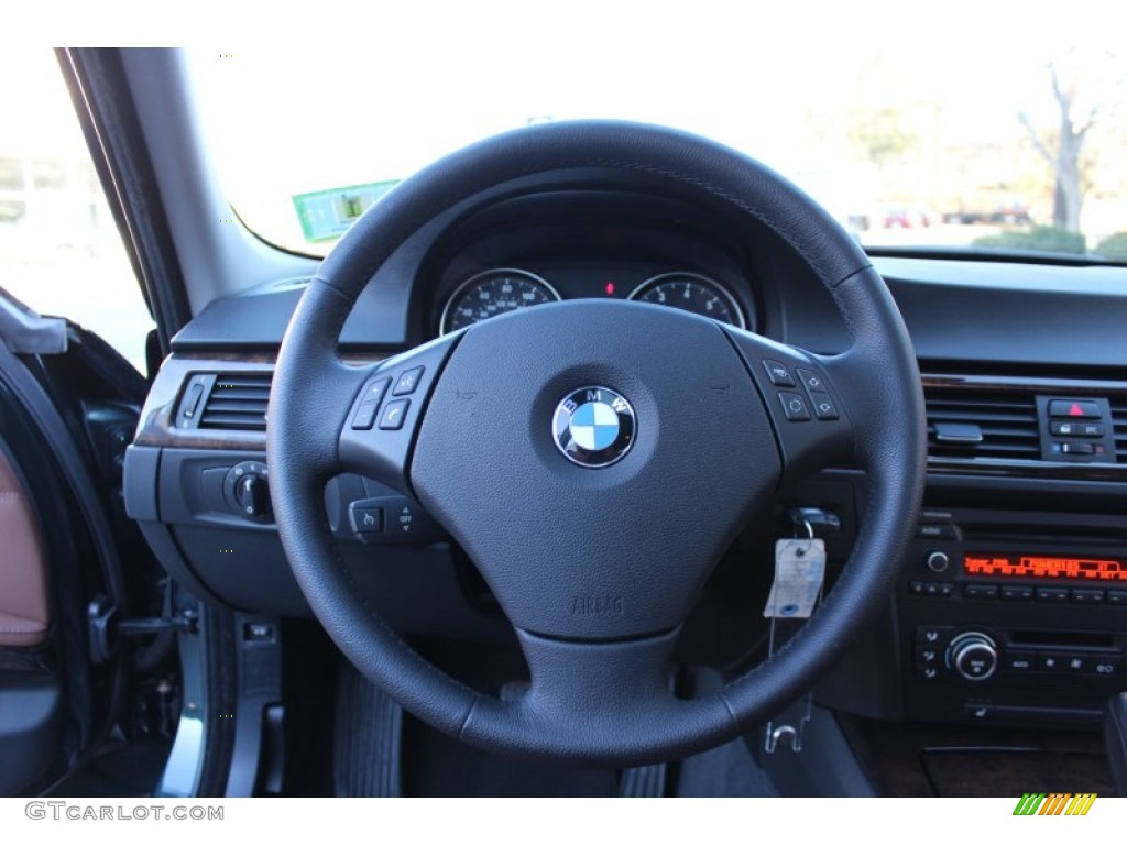 2008 3 Series 328i Sedan - Deep Green Metallic / Terra Dakota Leather photo #14