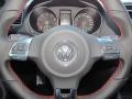 Titan Black 2011 Volkswagen GTI 4 Door Autobahn Edition Steering Wheel