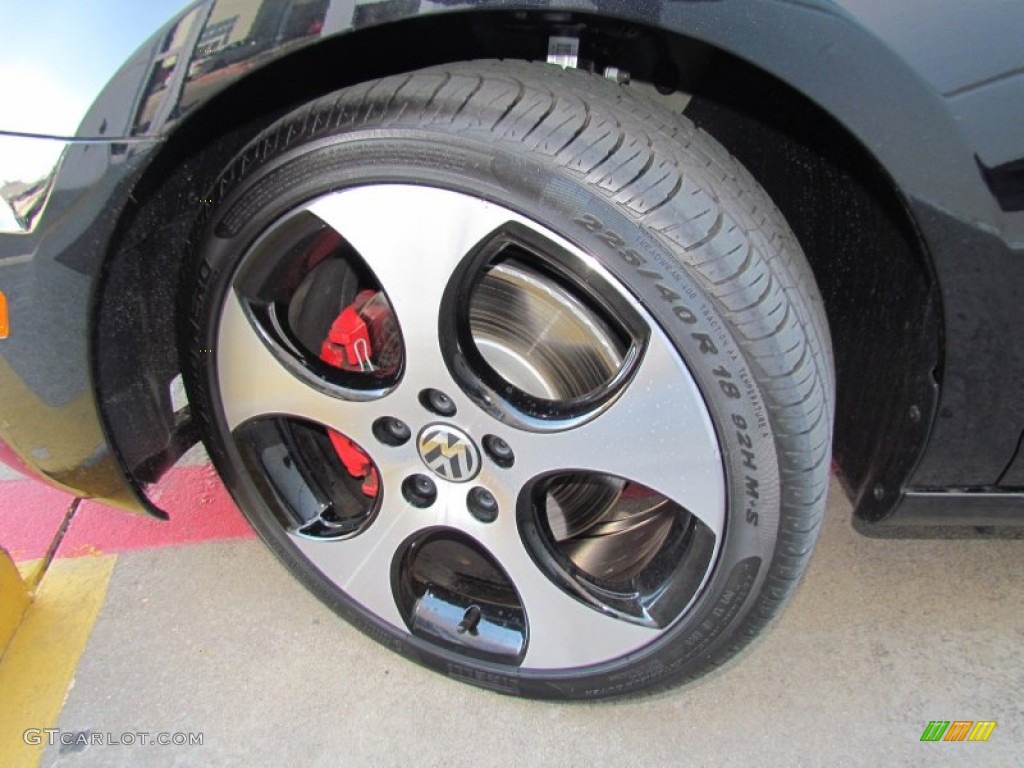 2011 Volkswagen GTI 4 Door Autobahn Edition Wheel Photos