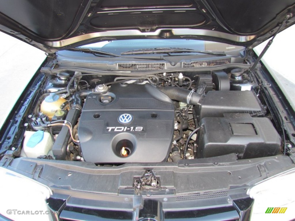 2002 Jetta GLS TDI Sedan - Black / Black photo #20
