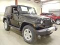 2012 Black Jeep Wrangler Sahara 4x4  photo #7