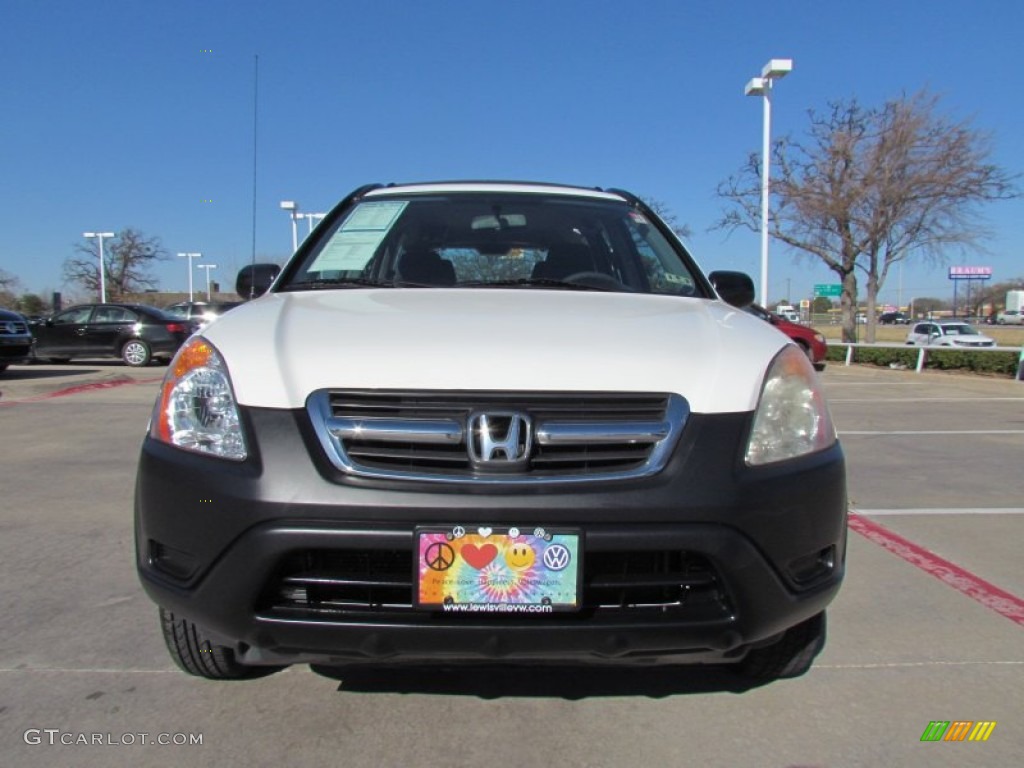 2003 CR-V LX - Taffeta White / Black photo #8