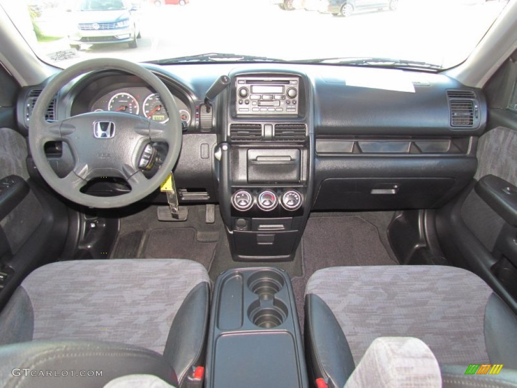 2003 Honda CR-V LX Black Dashboard Photo #59819927