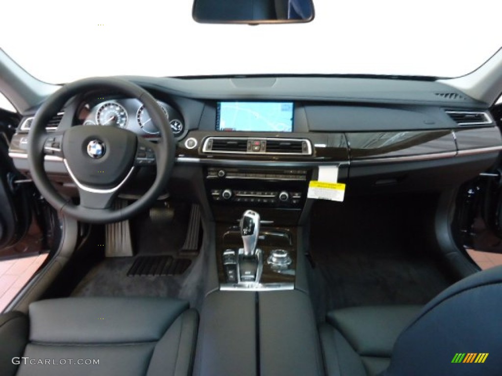 2012 BMW 7 Series 750Li xDrive Sedan Black Dashboard Photo #59820104