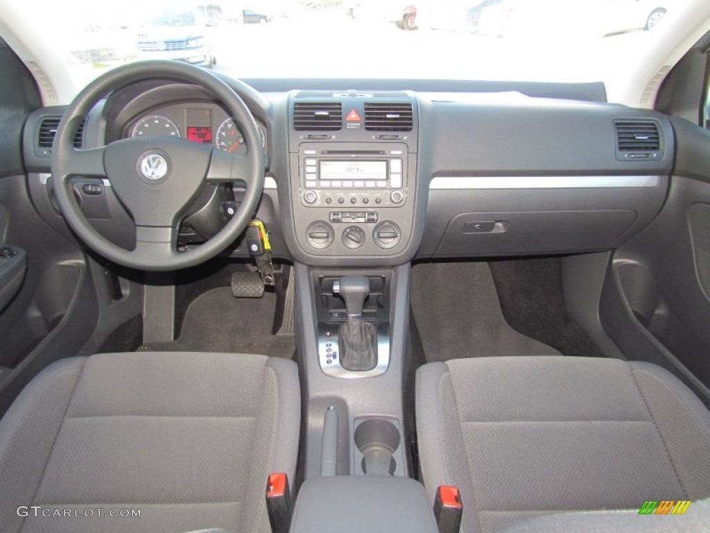 2009 Volkswagen Rabbit 4 Door Anthracite Dashboard Photo #59820119