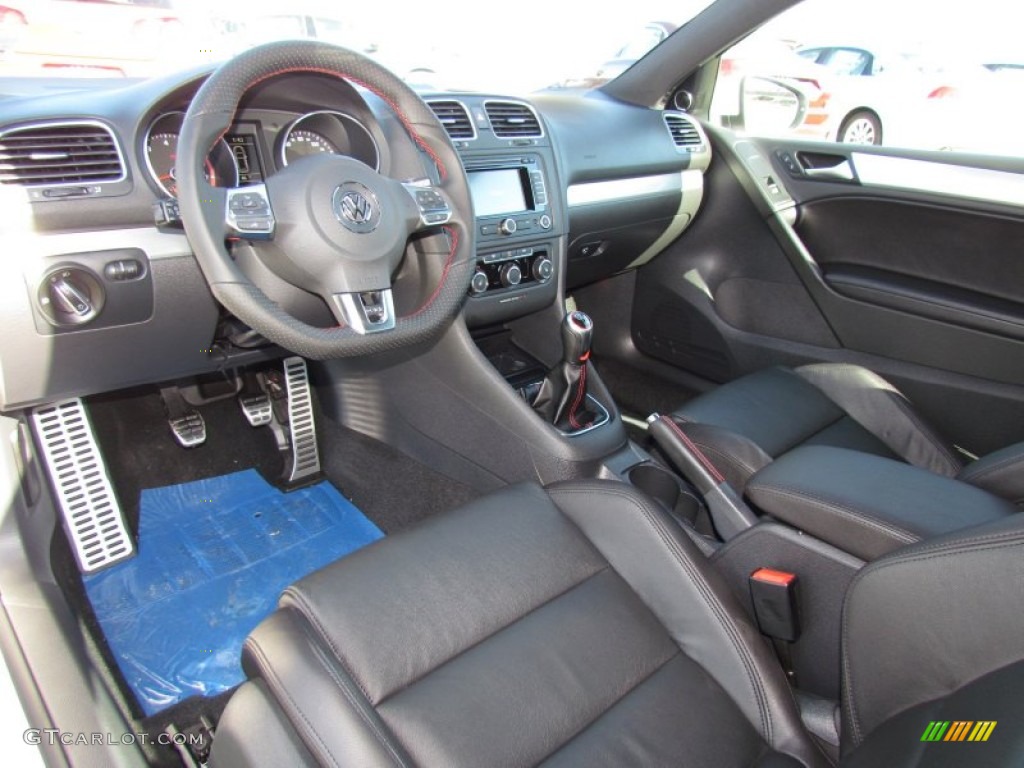 Titan Black Interior 2012 Volkswagen GTI 2 Door Photo #59820536