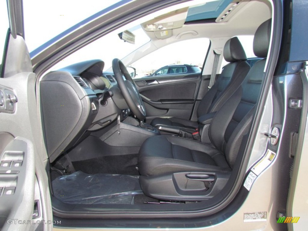 Titan Black Interior 2012 Volkswagen Jetta SE Sedan Photo #59821004