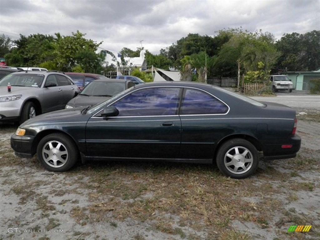 1995 Accord EX Coupe - Sherwood Green Pearl / Beige photo #3