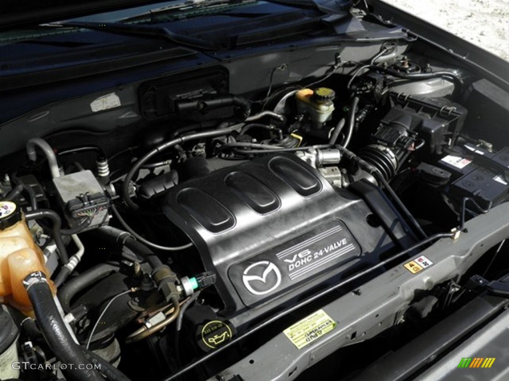 2003 Mazda Tribute LX-V6 Engine Photos