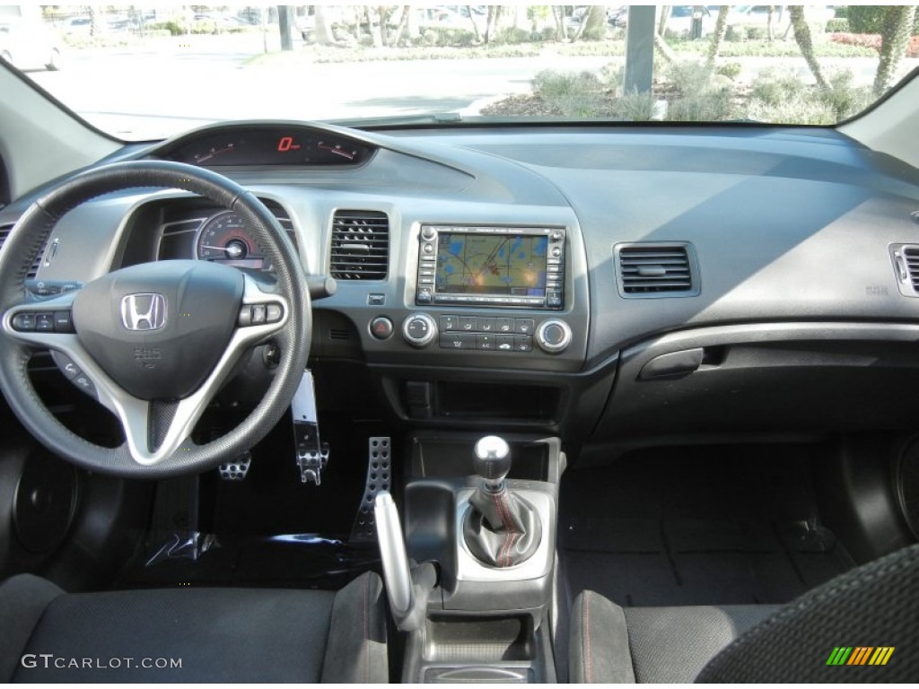 2011 Honda Civic Si Coupe Black Dashboard Photo #59822507