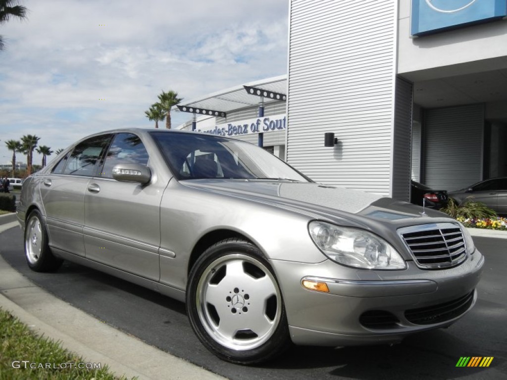 2004 S 430 Sedan - Pewter Silver Metallic / Charcoal photo #4