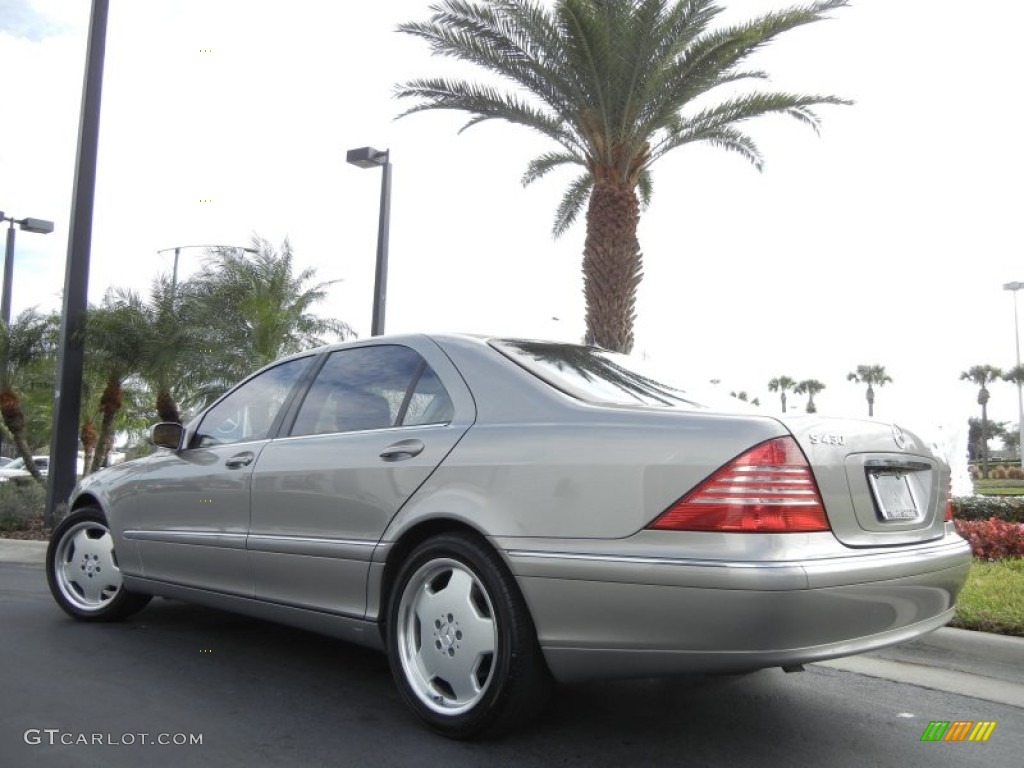 2004 S 430 Sedan - Pewter Silver Metallic / Charcoal photo #8