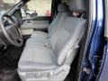 Steel Gray 2011 Ford F150 XLT SuperCrew 4x4 Interior Color