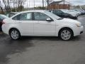 2011 White Suede Ford Focus SEL Sedan  photo #3