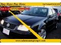 Black 2002 Volkswagen Jetta GLS 1.8T Sedan