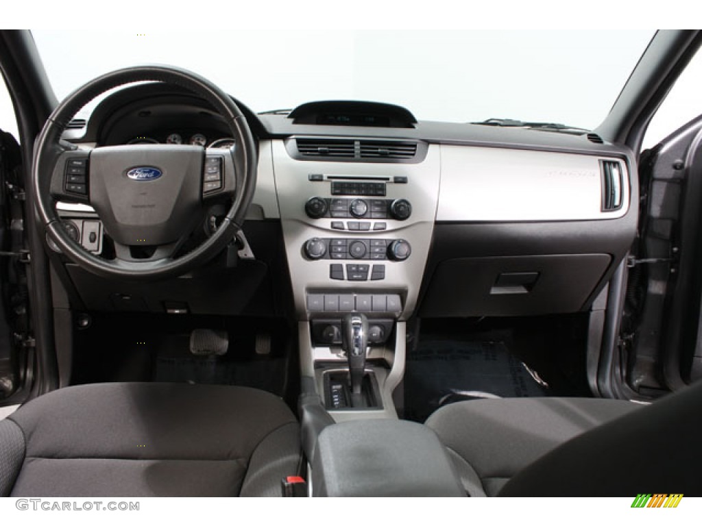 2011 Ford Focus SES Sedan Charcoal Black Dashboard Photo #59824862