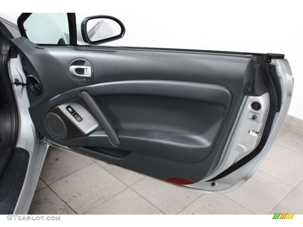 2008 Mitsubishi Eclipse Spyder GS Dark Charcoal Door Panel Photo #59825186