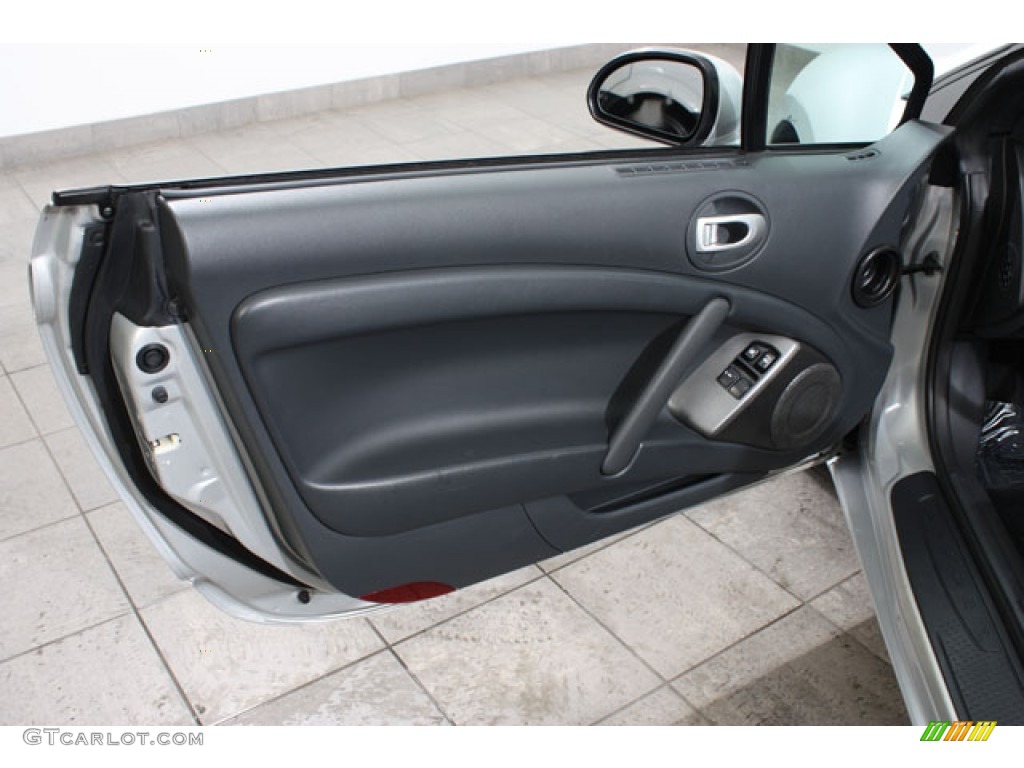 2008 Mitsubishi Eclipse Spyder GS Dark Charcoal Door Panel Photo #59825195