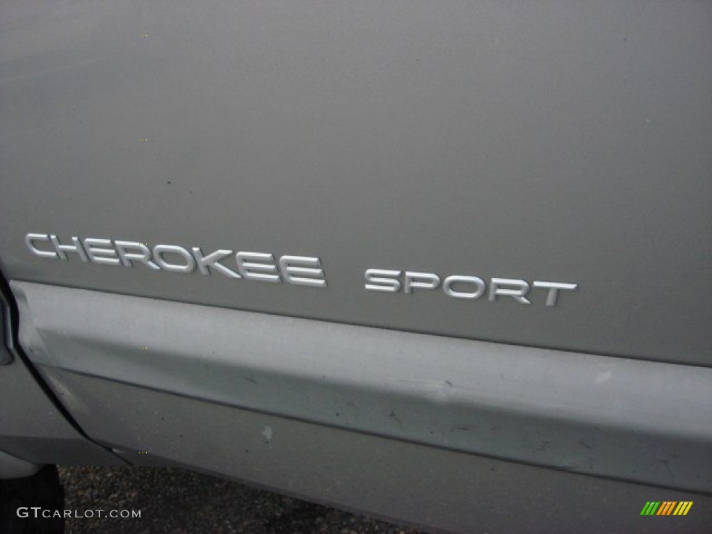 2001 Cherokee Sport 4x4 - Silverstone Metallic / Agate photo #18