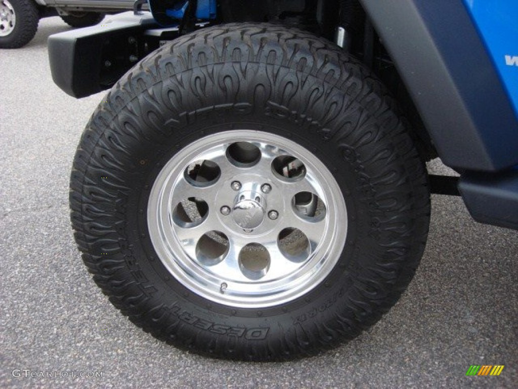 2011 Jeep Wrangler Sport 4x4 Custom Wheels Photo #59826068