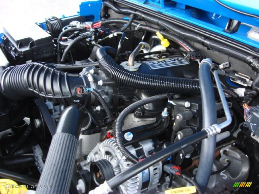2011 Jeep Wrangler Sport 4x4 3.8 Liter OHV 12-Valve V6 Engine Photo #59826114