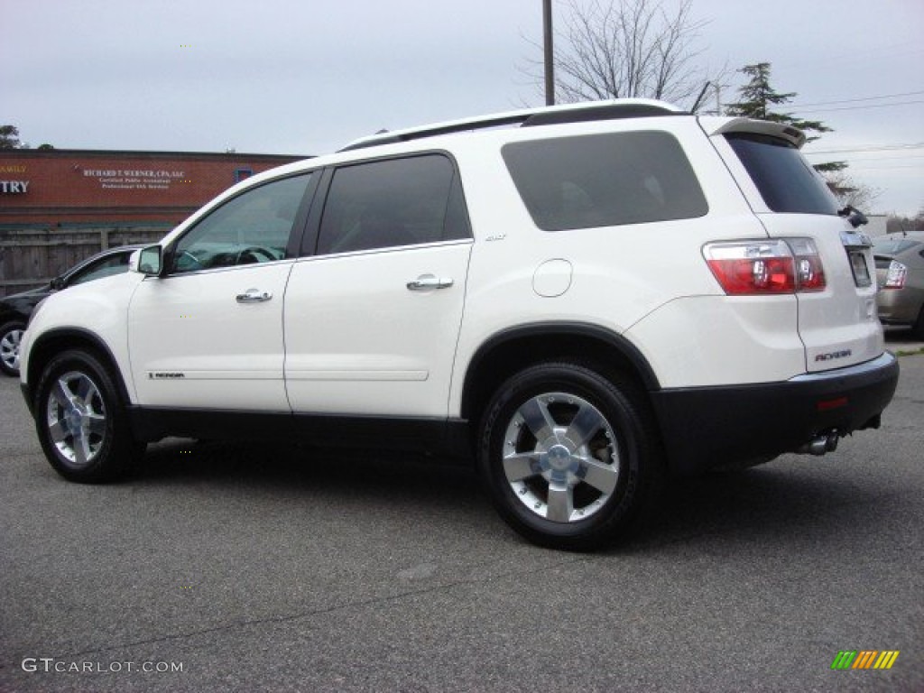 2007 Acadia SLT AWD - Summit White / Titanium photo #4