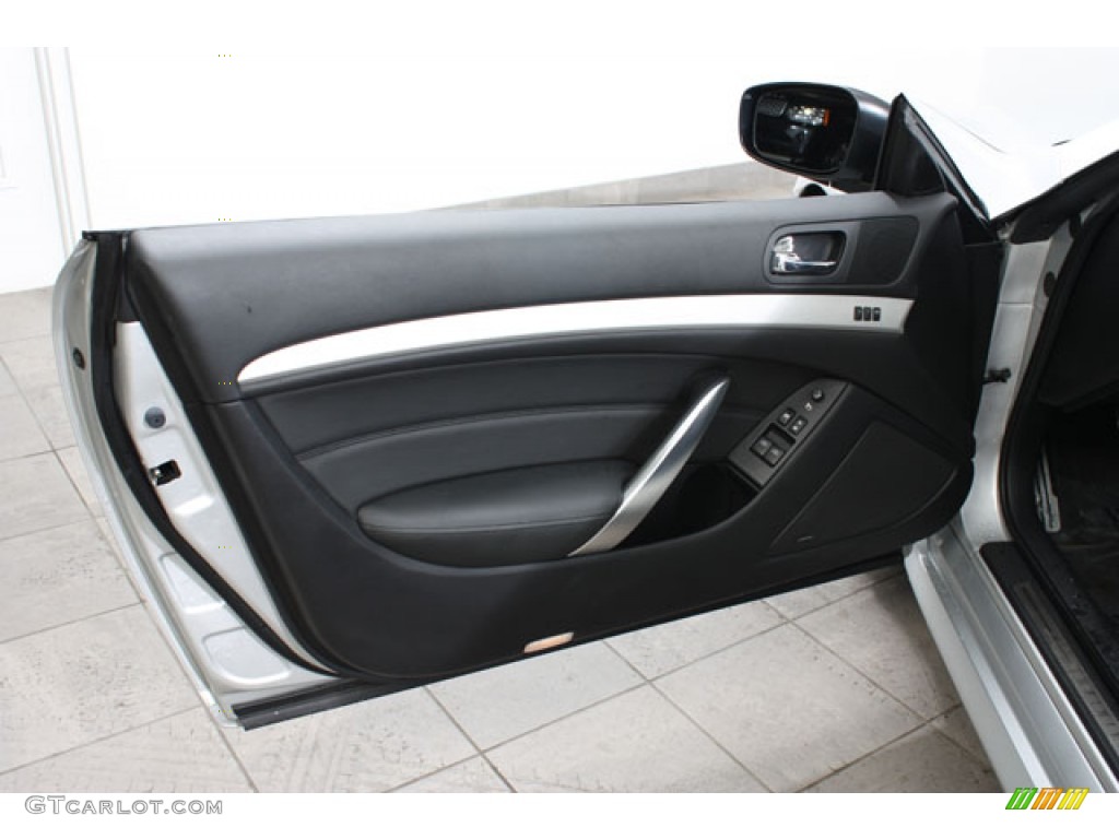 2008 Infiniti G 37 S Sport Coupe Graphite Door Panel Photo #59827376