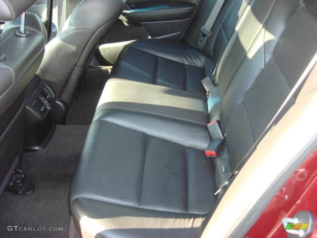 Ebony Interior 2009 Acura TL 3.5 Photo #59827433