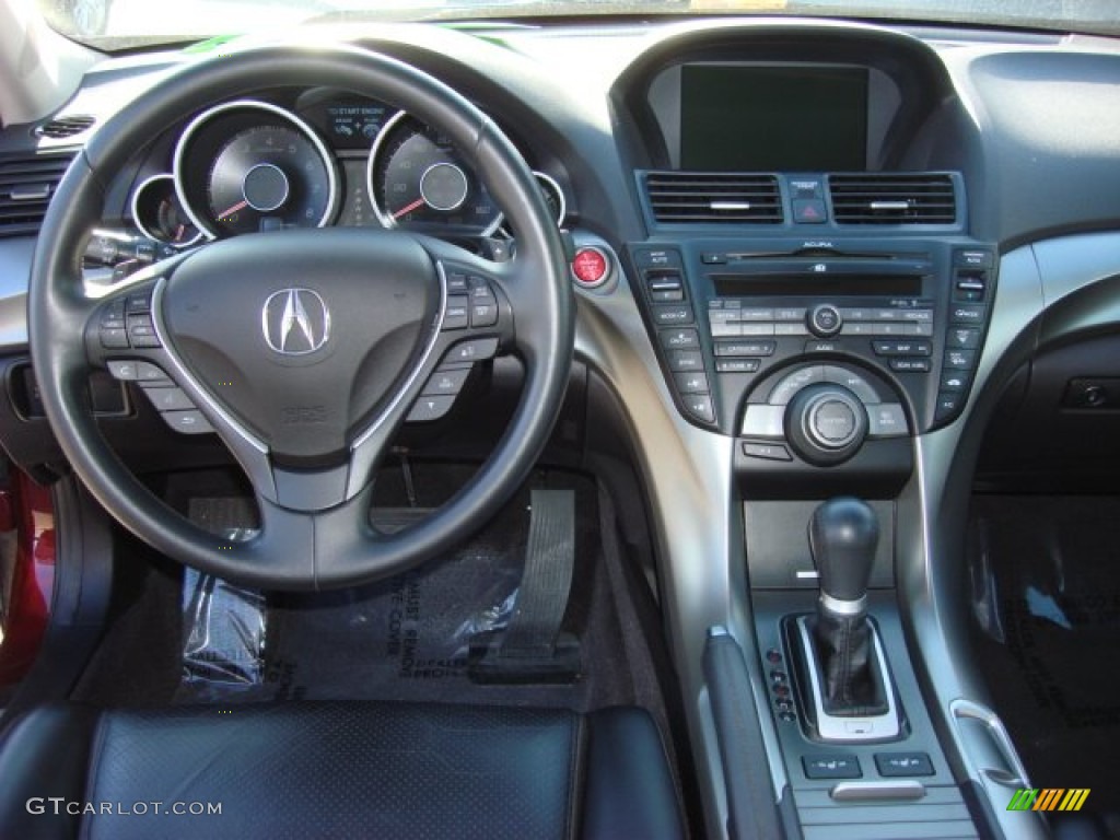 2009 Acura TL 3.5 Ebony Dashboard Photo #59827441