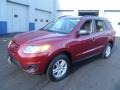 2010 Venetian Red Hyundai Santa Fe GLS  photo #4