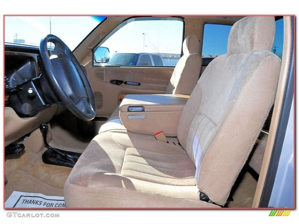 Gray Interior 1997 Dodge Ram 2500 Laramie Extended Cab 4x4 Photo #59828316