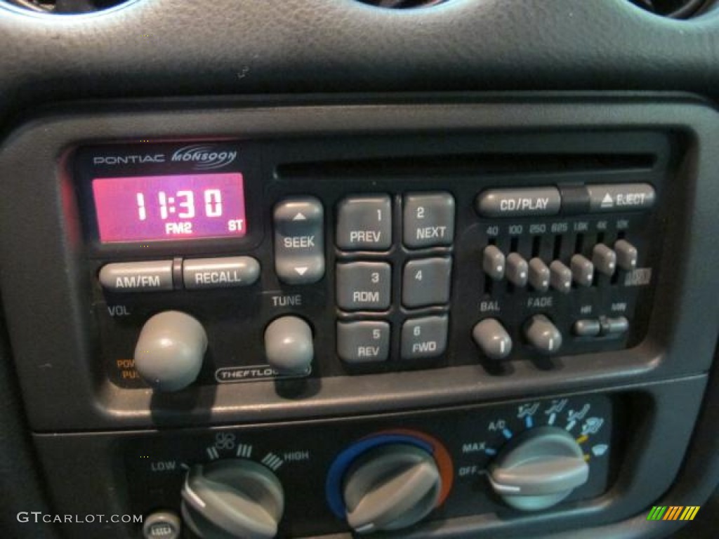 1999 Pontiac Firebird Trans Am Coupe Controls Photo #59828685