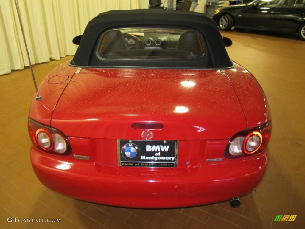 2005 MX-5 Miata Roadster - Classic Red / Black photo #5