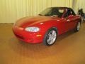 2005 Classic Red Mazda MX-5 Miata Roadster  photo #9